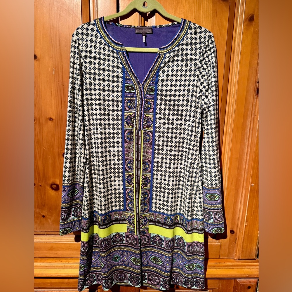 Hale Bob Long Sleeve Dress - Size L - New Never Worn